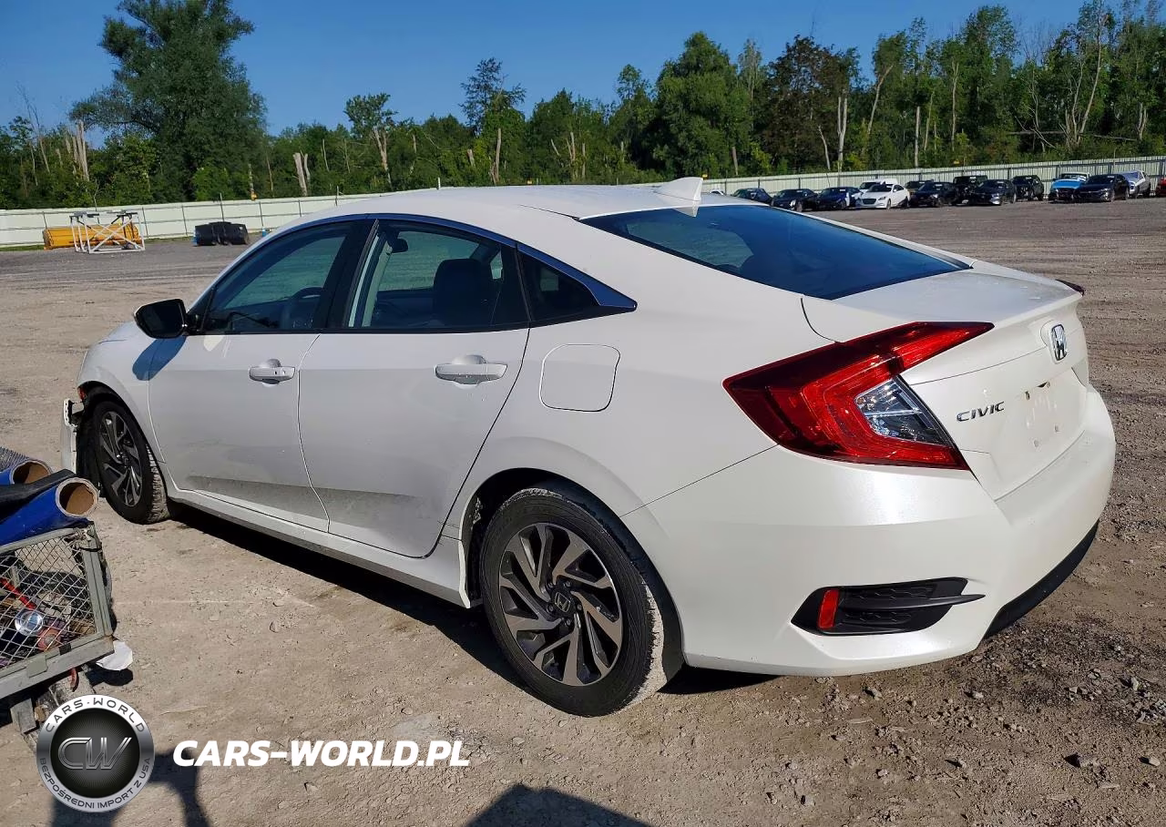 2017 Honda Civic Ex VIN:19XFC2F75HE205544 - 2
