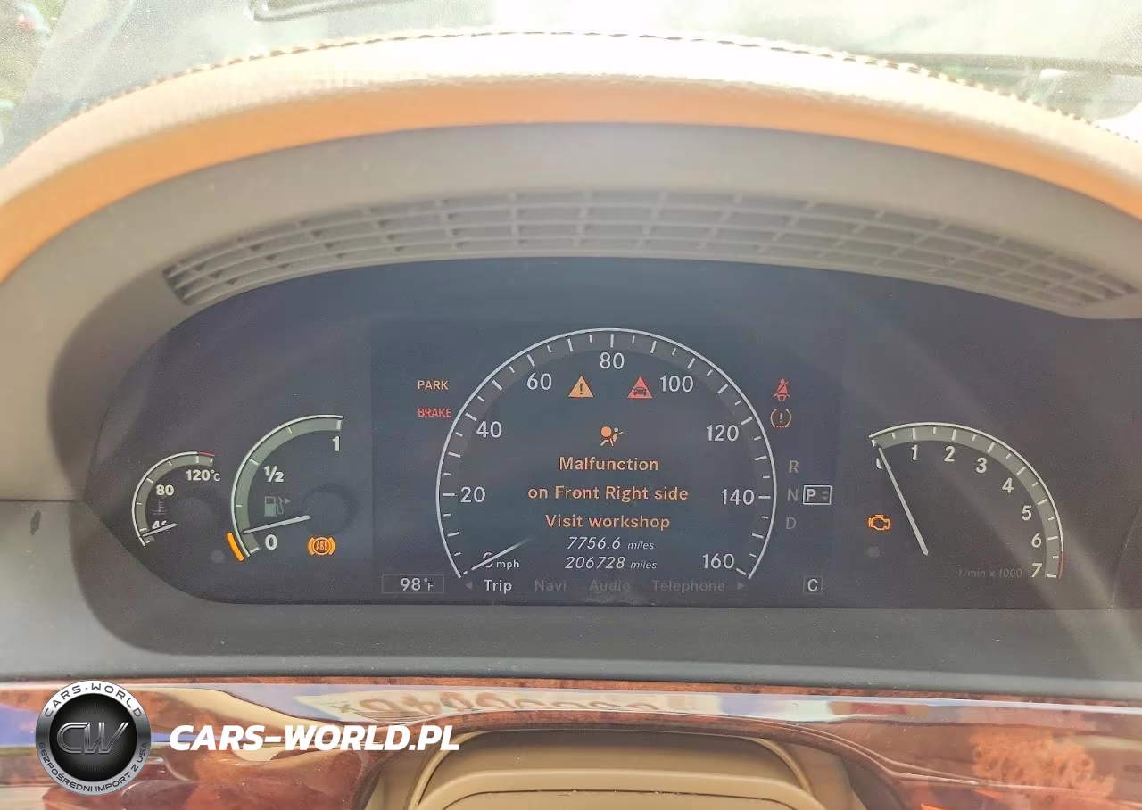 2007 Mercedes-Benz S 550 4Matic VIN:WDDNG86X27A135544 - 9