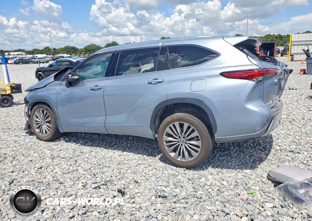 2021 Toyota Highlander Hybrid Platinum VIN:5TDFARAH5MS009151 - 2