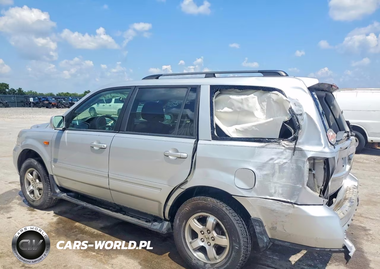 2006 Honda Pilot Ex VIN:2HKYF18476H556445 - 2