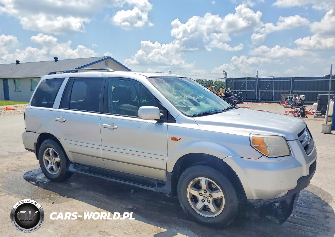 2006 Honda Pilot Ex VIN:2HKYF18476H556445 - 4