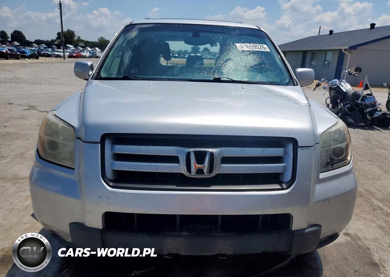 2006 Honda Pilot Ex VIN:2HKYF18476H556445 - 5
