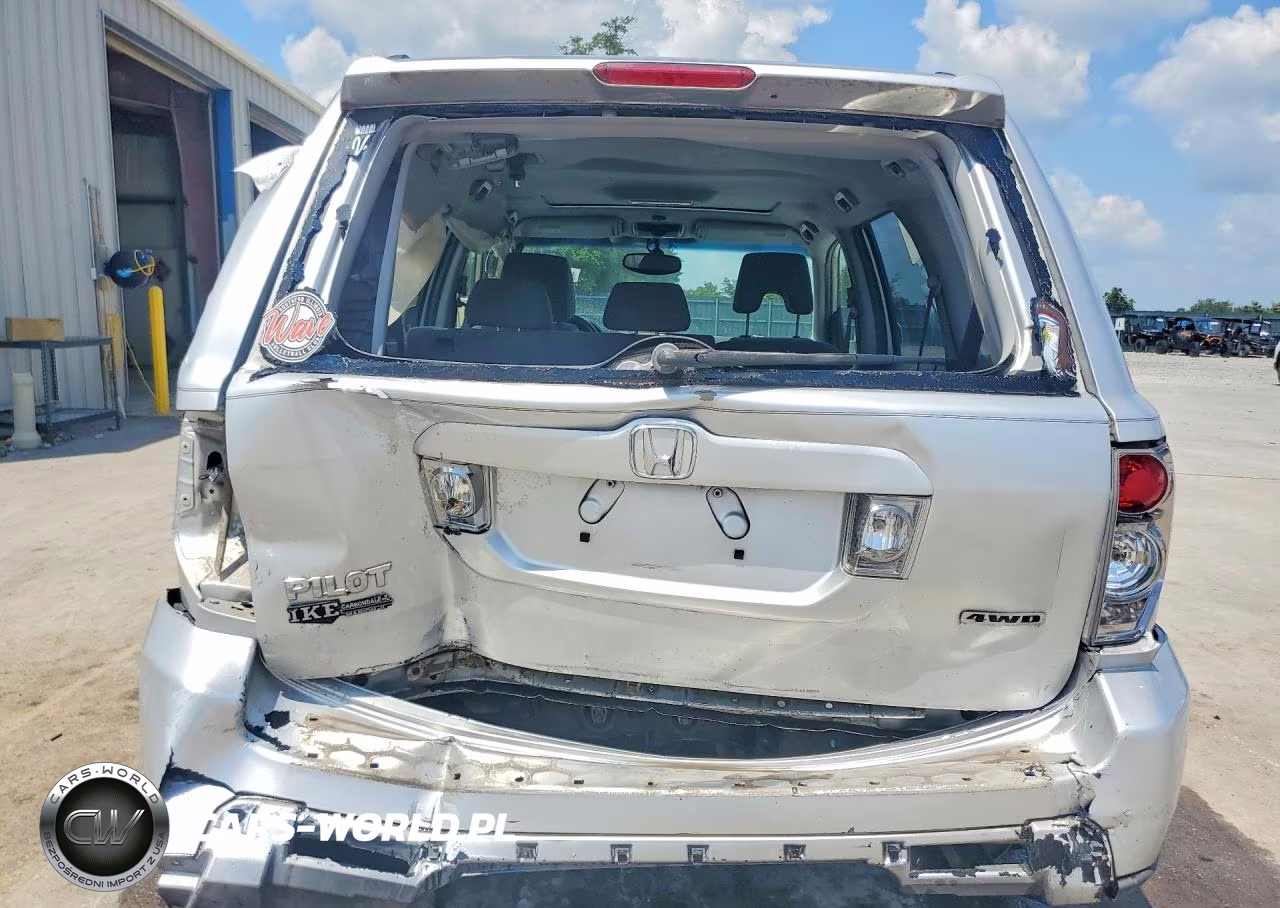 2006 Honda Pilot Ex VIN:2HKYF18476H556445 - 6
