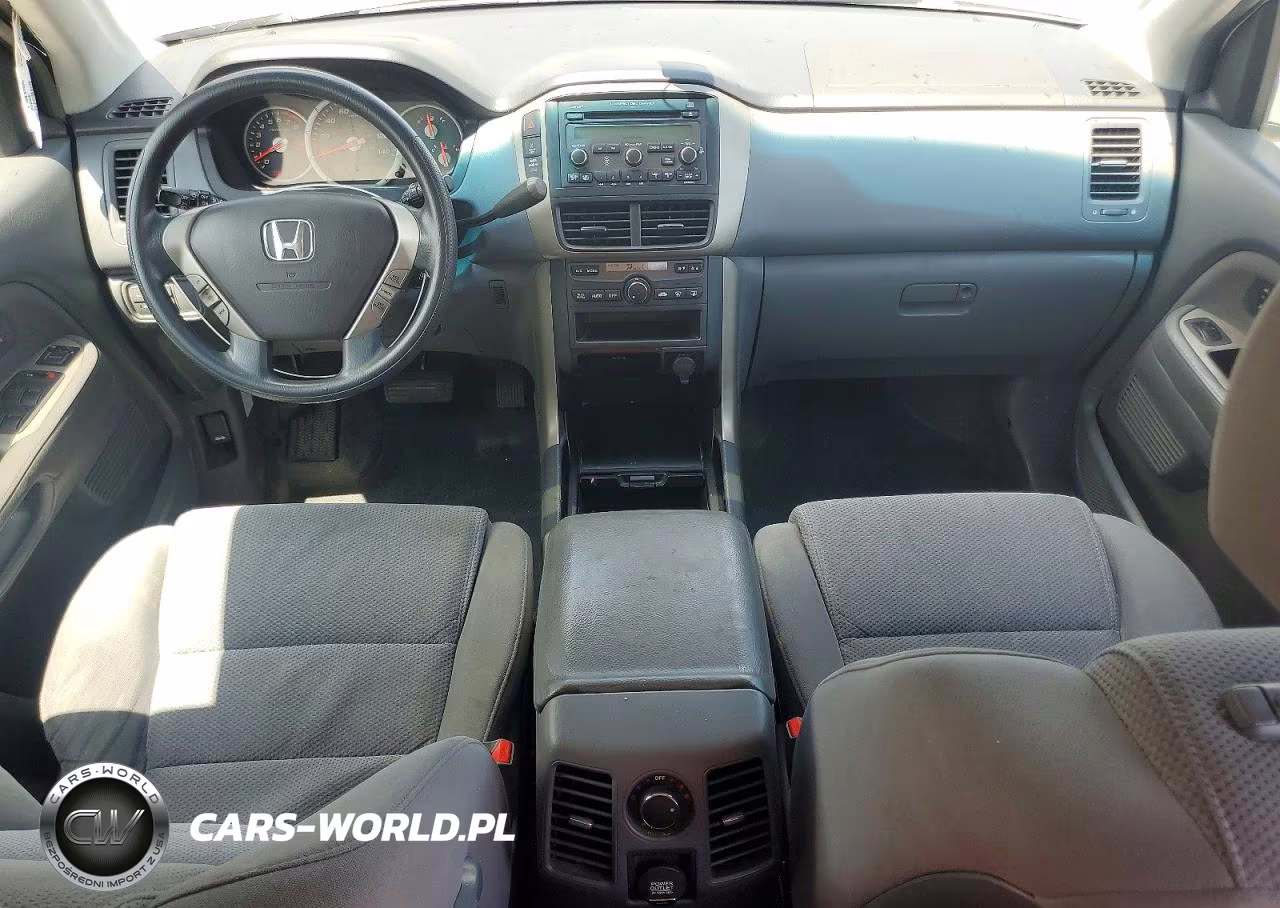 2006 Honda Pilot Ex VIN:2HKYF18476H556445 - 8