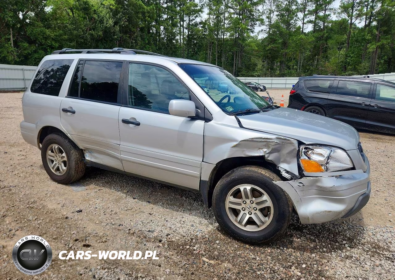 2004 Honda Pilot Exl VIN:2HKYF18564H549024 - 4