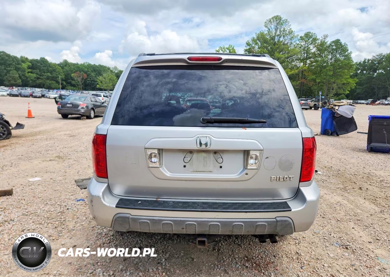 2004 Honda Pilot Exl VIN:2HKYF18564H549024 - 6