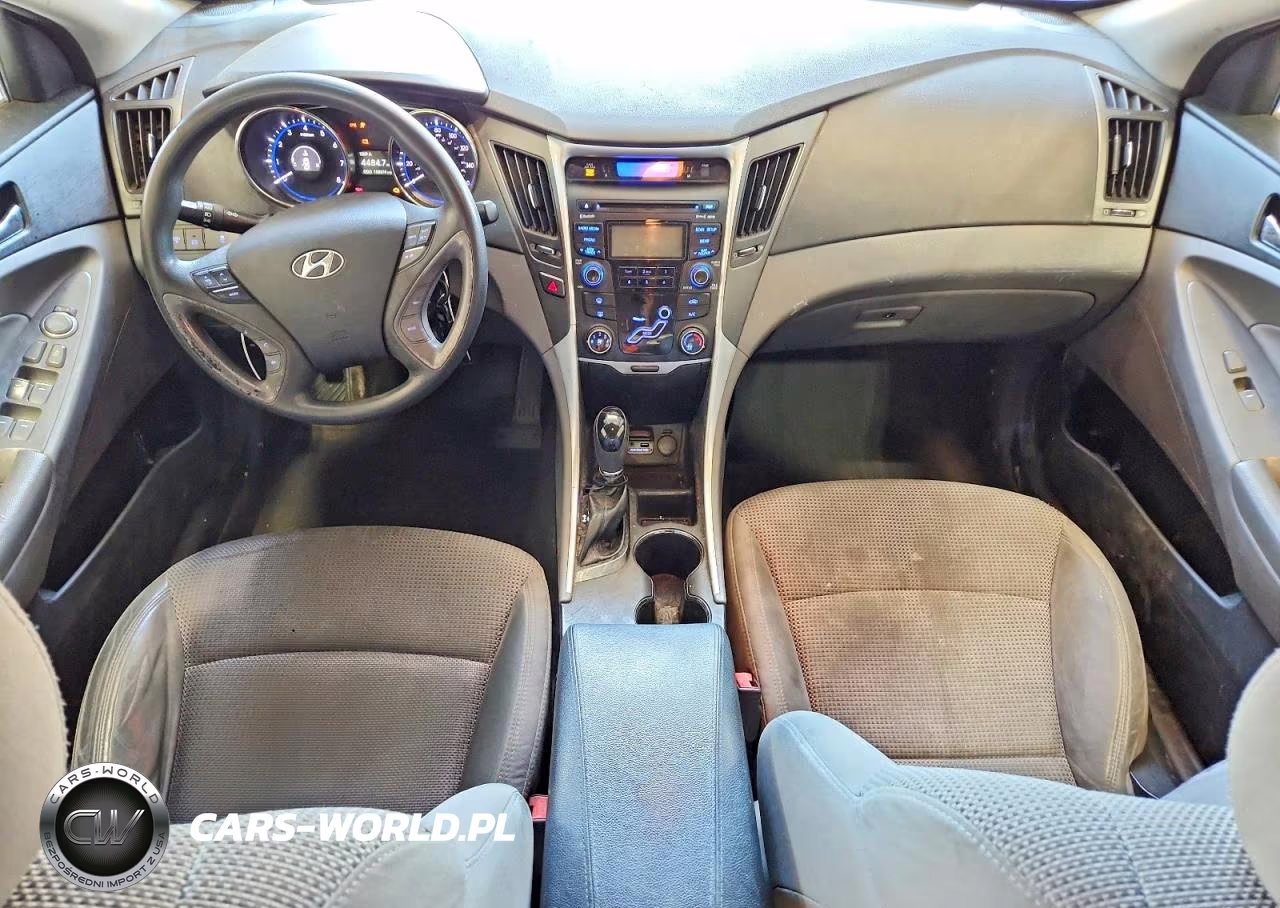 2012 Hyundai Sonata Gls VIN:5NPEB4AC0CH501249 - 8