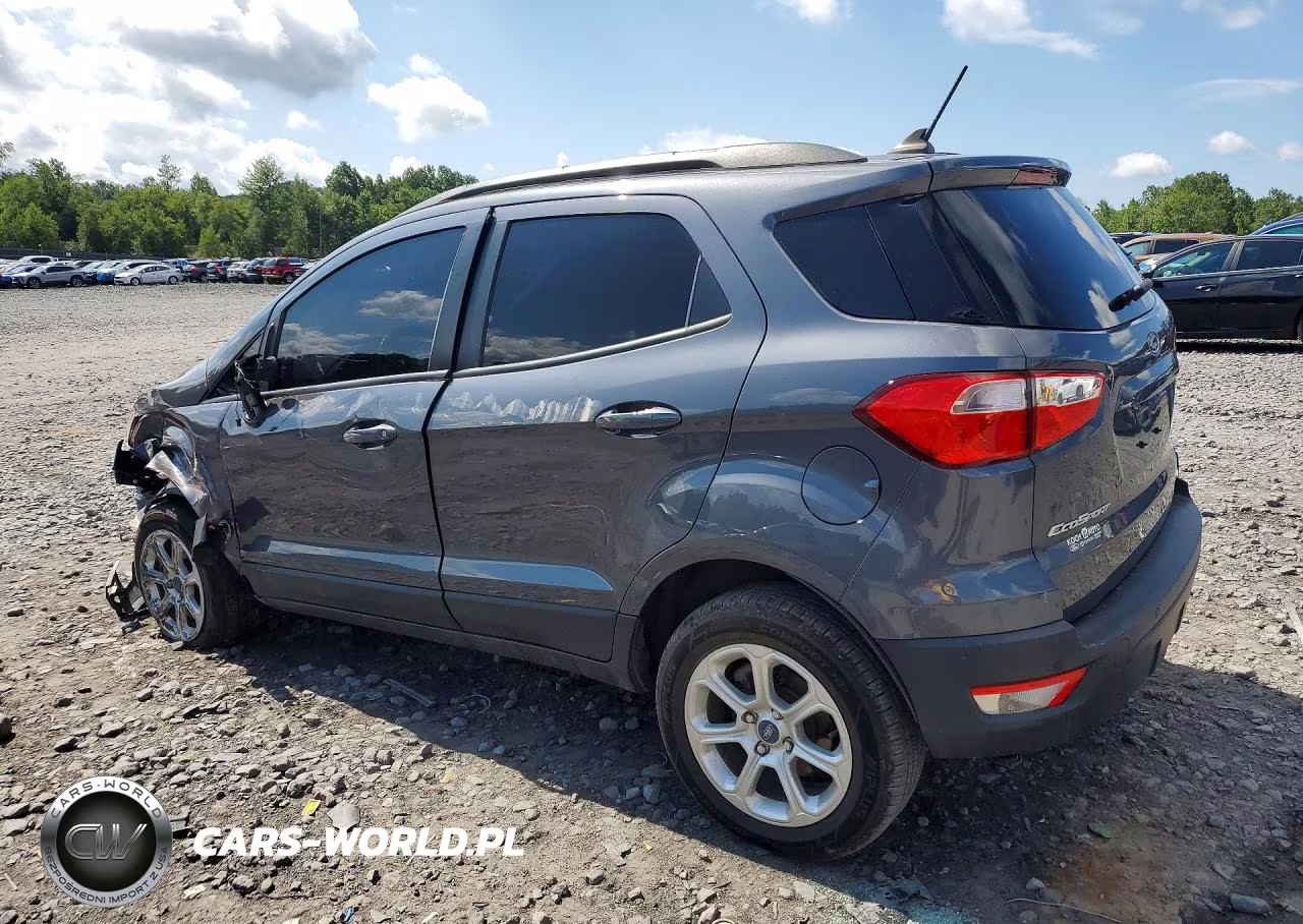 2020 Ford Ecosport Se VIN:MAJ6S3GLXLC348466 - 2