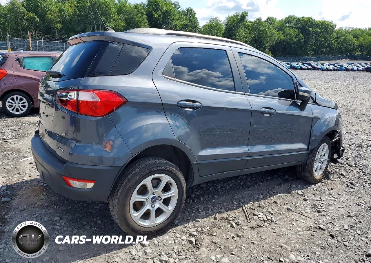 2020 Ford Ecosport Se VIN:MAJ6S3GLXLC348466 - 3