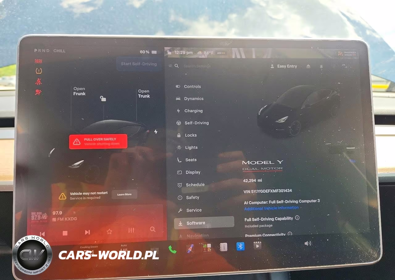 2021 Tesla Model Y VIN:5YJYGDEFXMF301434 - 9