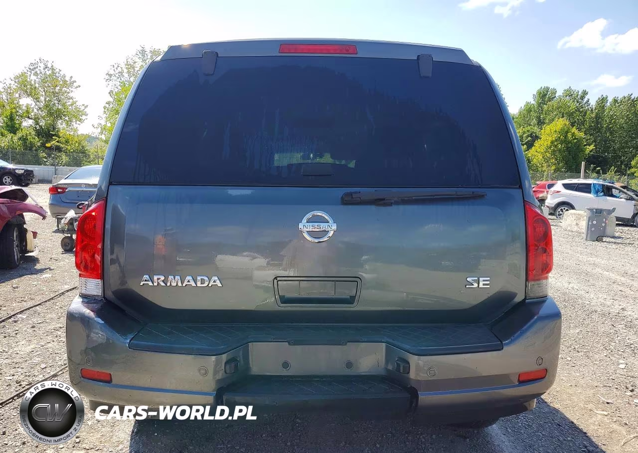2008 Nissan Armada Se VIN:5N1AA08D98N622678 - 6