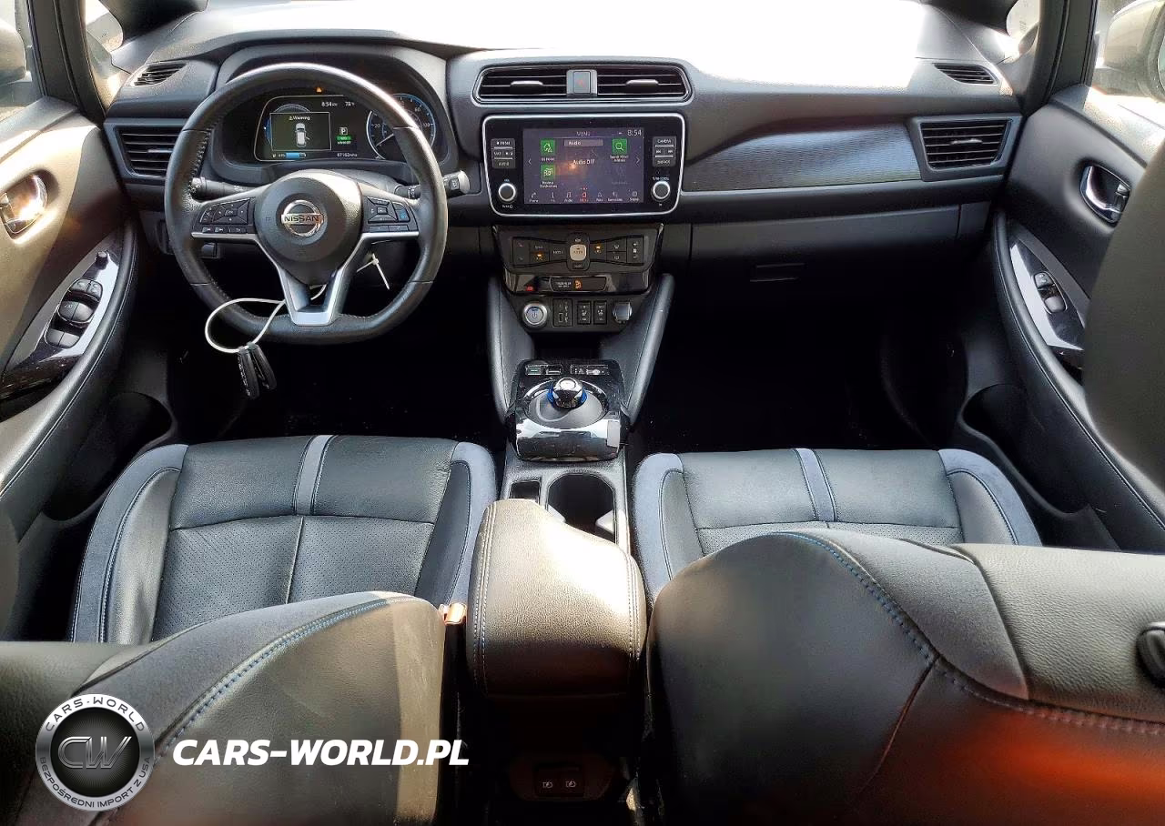 2020 Nissan Leaf Sl Plus VIN:1N4BZ1DP7LC311493 - 8