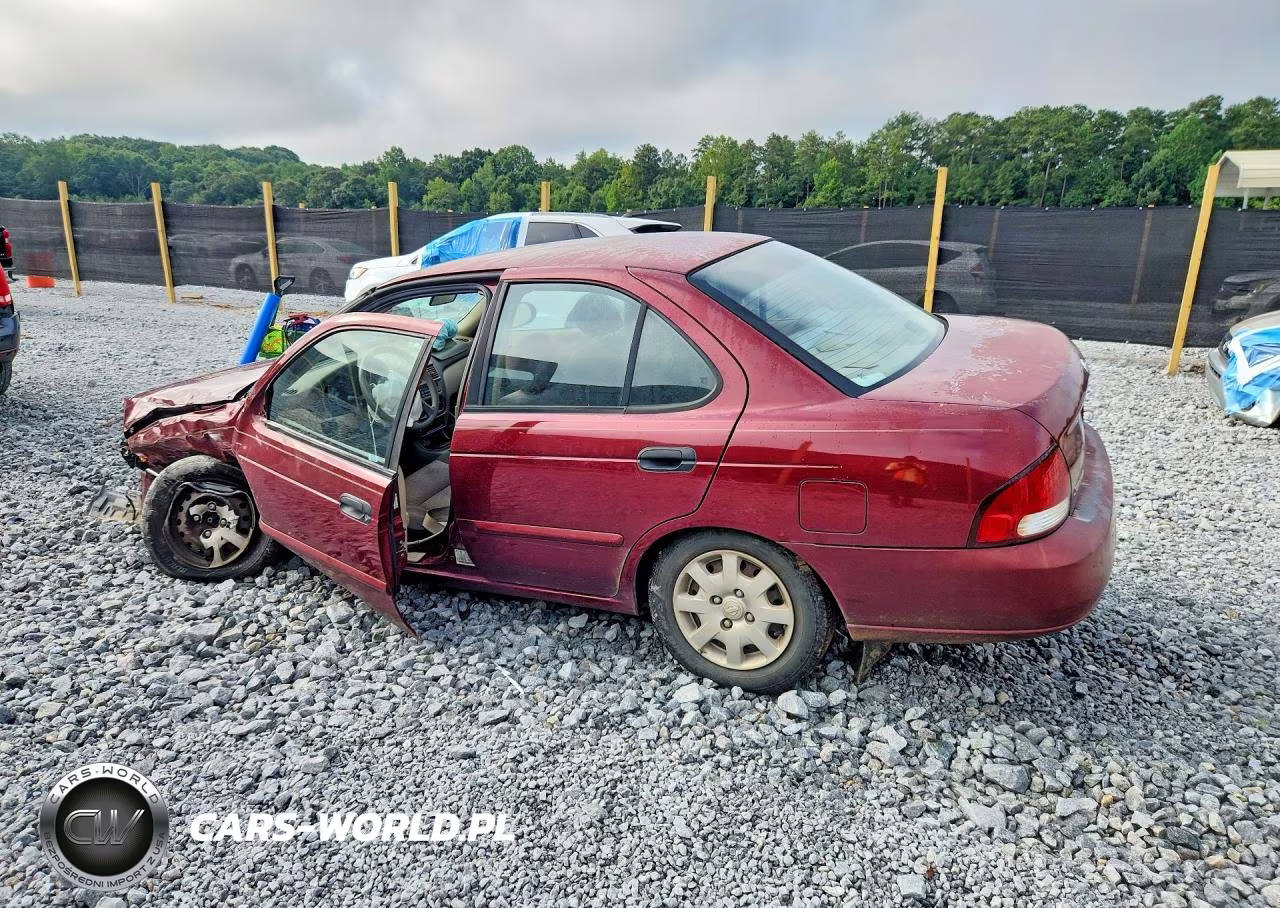 2001 Nissan Sentra Xe VIN:3N1CB51D31L420963 - 2
