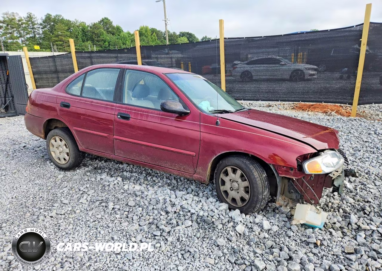 2001 Nissan Sentra Xe VIN:3N1CB51D31L420963 - 4