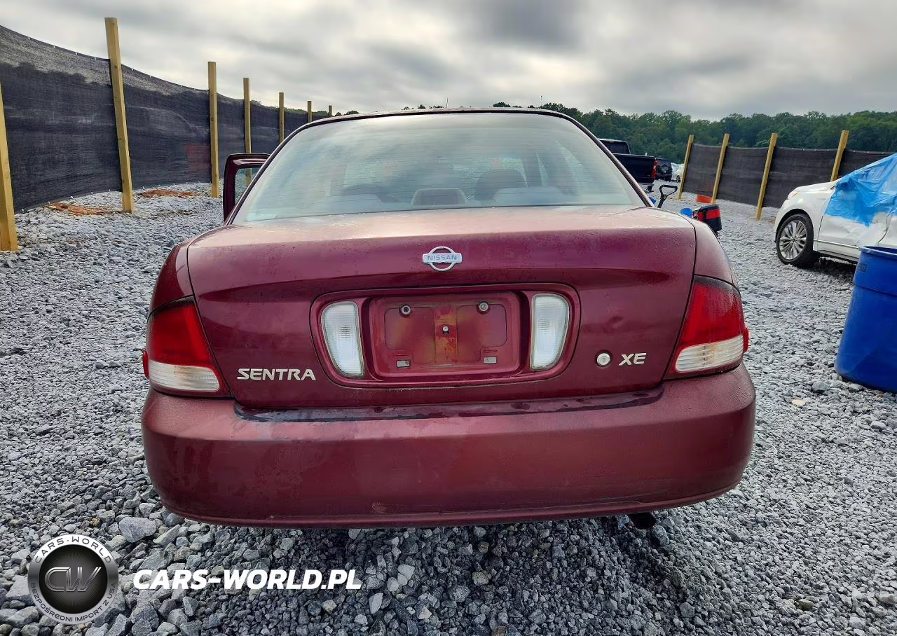 2001 Nissan Sentra Xe VIN:3N1CB51D31L420963 - 6