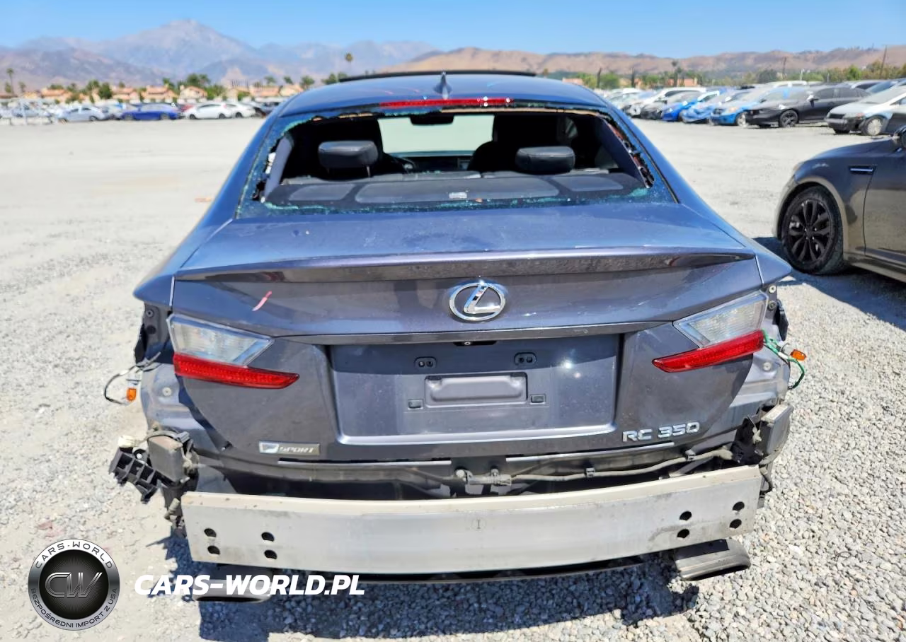 2015 Lexus Rc 350 VIN:JTHHE5BC4F5001140 - 6