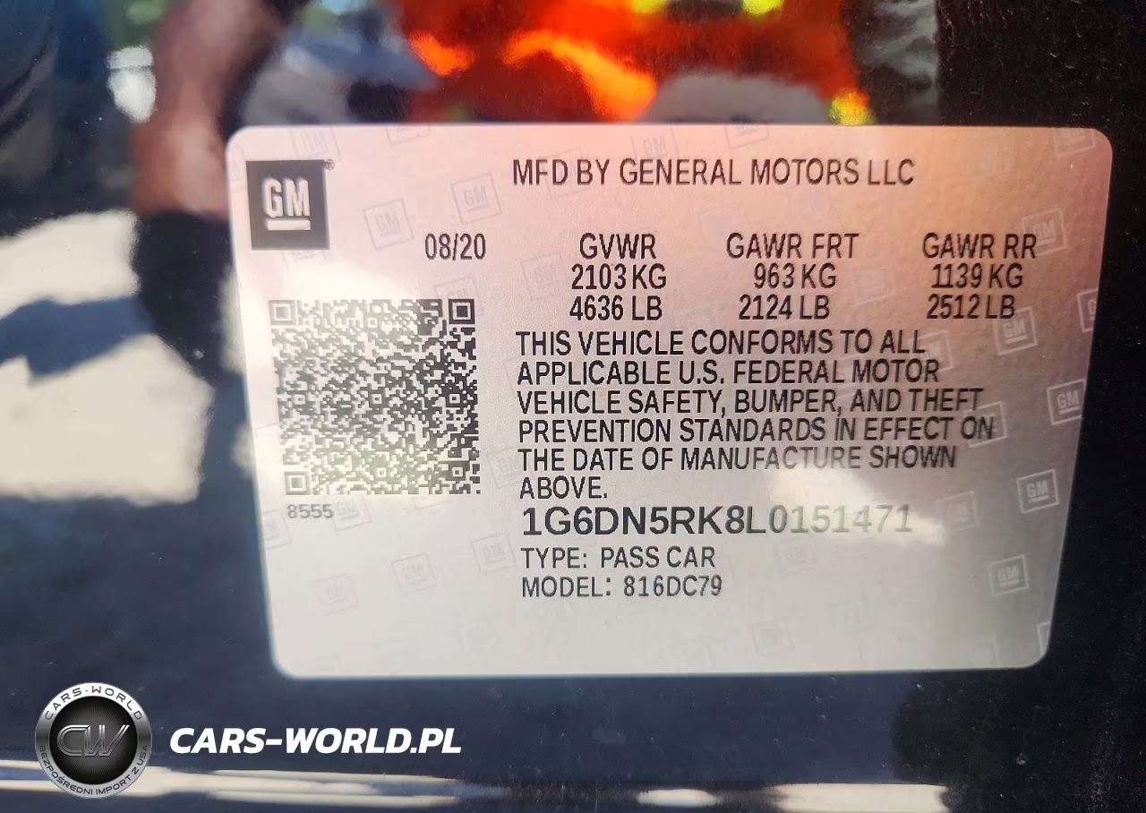2020 Cadillac Ct5 Premium Luxury VIN:1G6DN5RK8L0151471 - 12