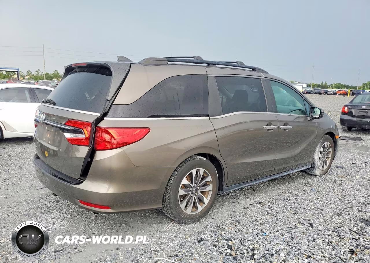 2022 Honda Odyssey Exl VIN:5FNRL6H77NB041348 - 3