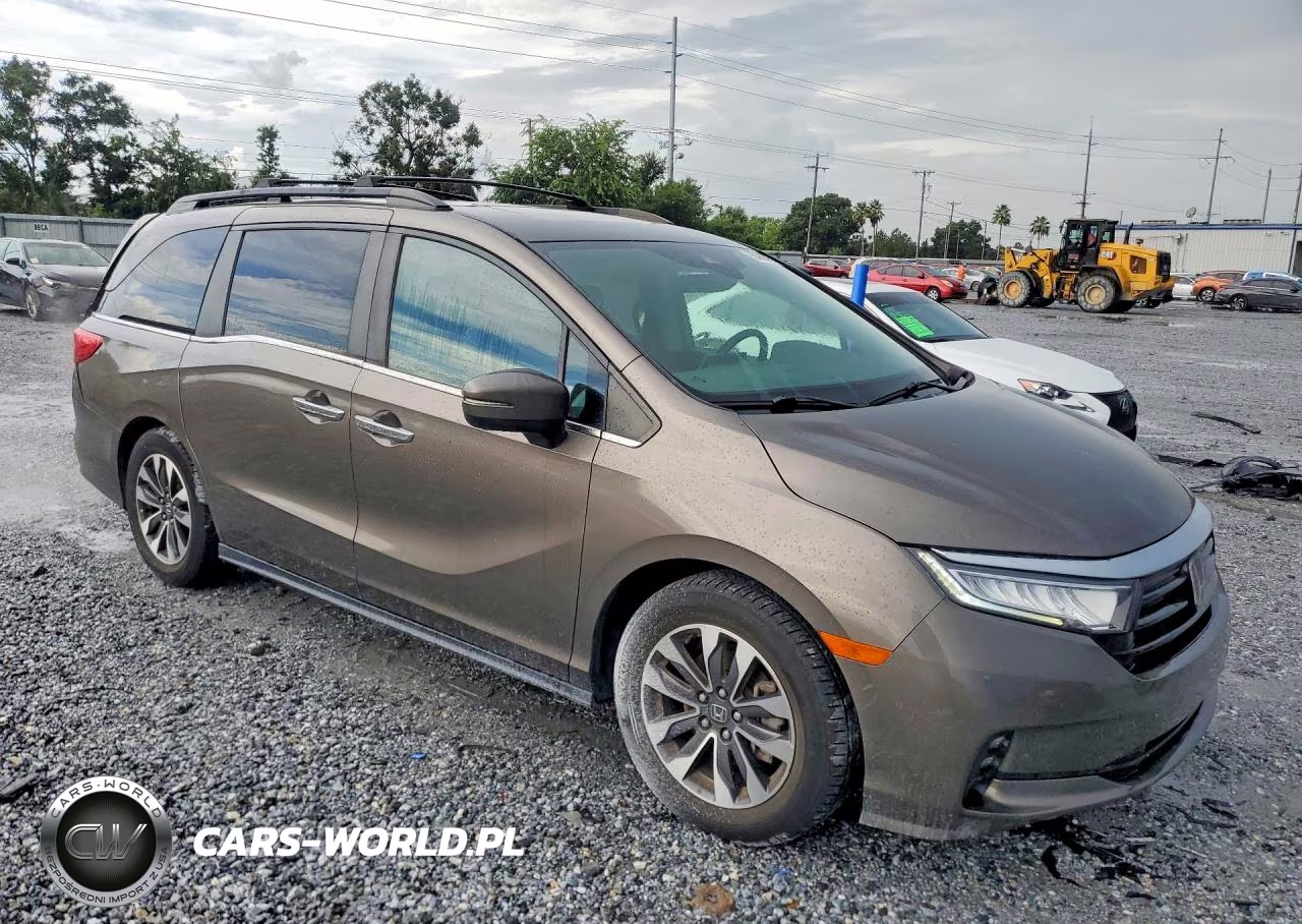 2022 Honda Odyssey Exl VIN:5FNRL6H77NB041348 - 4