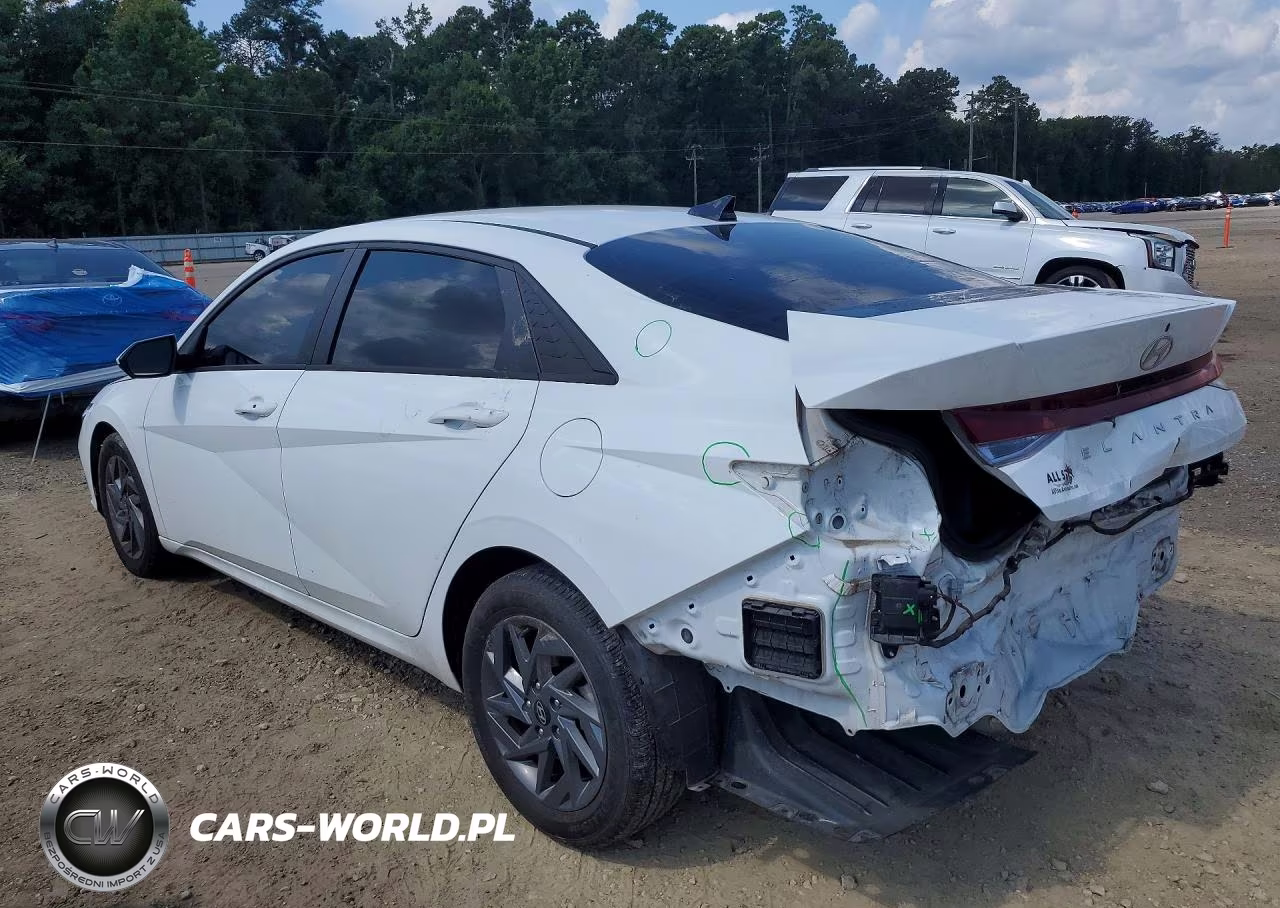 2024 Hyundai Elantra Sel VIN:KMHLM4DG1RU696093 - 2