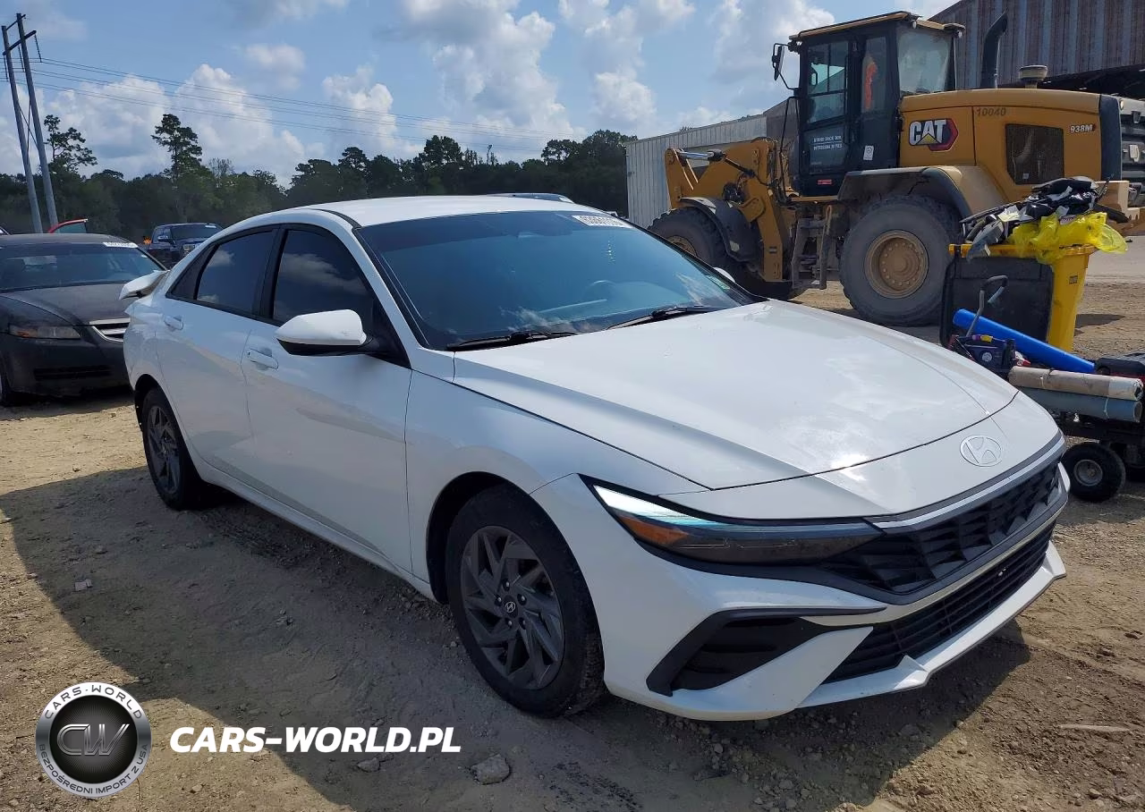 2024 Hyundai Elantra Sel VIN:KMHLM4DG1RU696093 - 4
