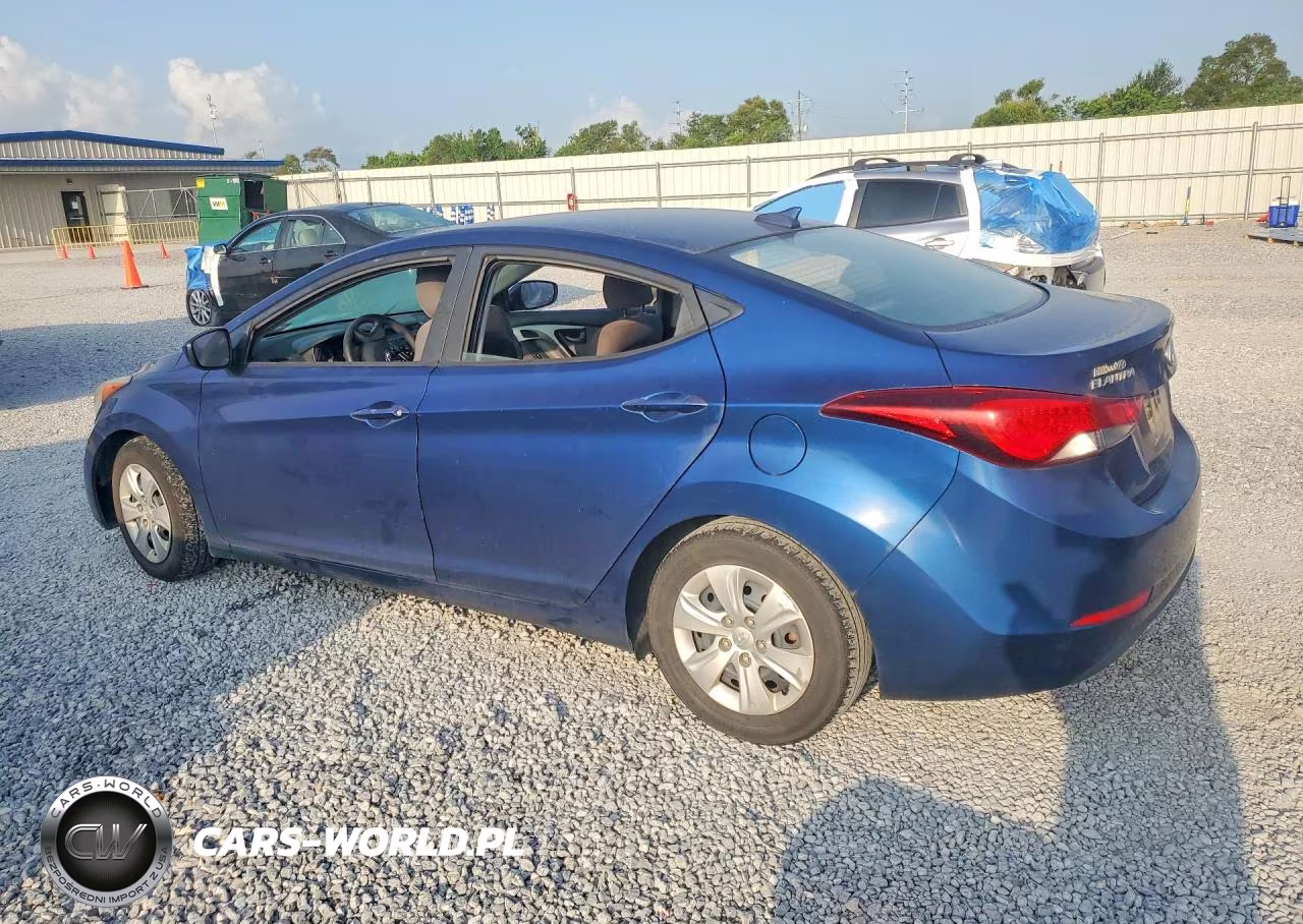 2016 Hyundai Elantra Se VIN:5NPDH4AE8GH728190 - 2