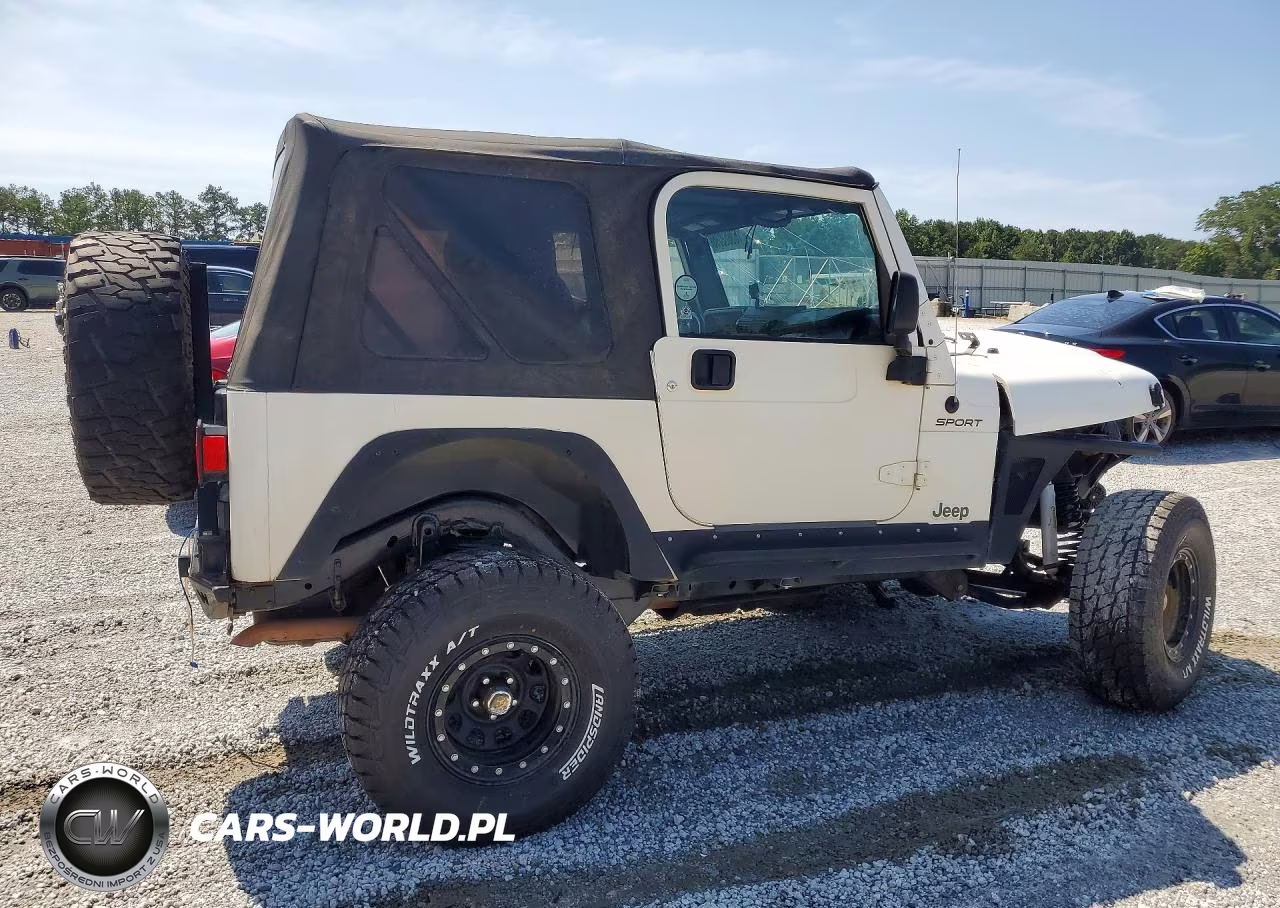 2005 Jeep Wrangler - Tj Sport VIN:1J4FA49S95P382833 - 3