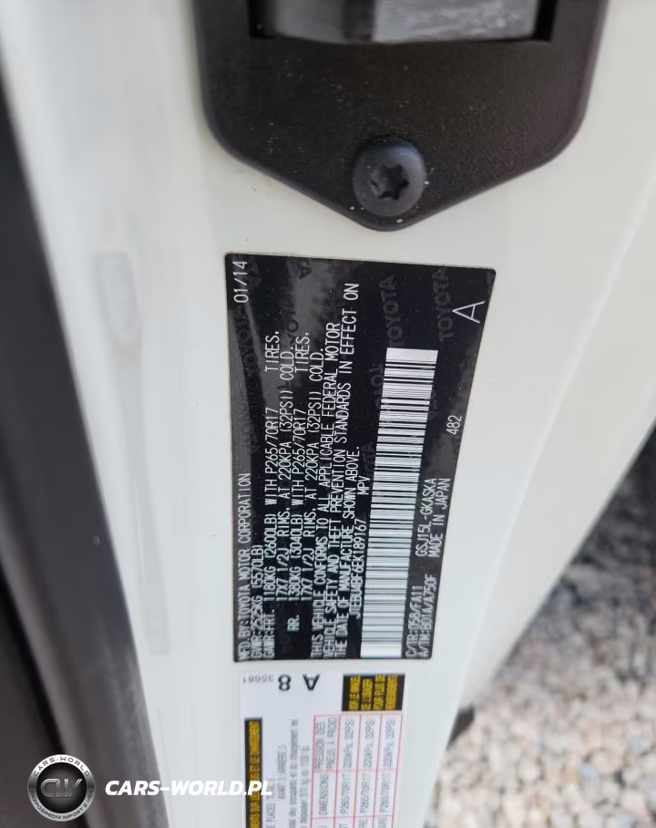 2014 Toyota Fj Cruiser Base VIN:JTEBU4BF6EK189167 - 13