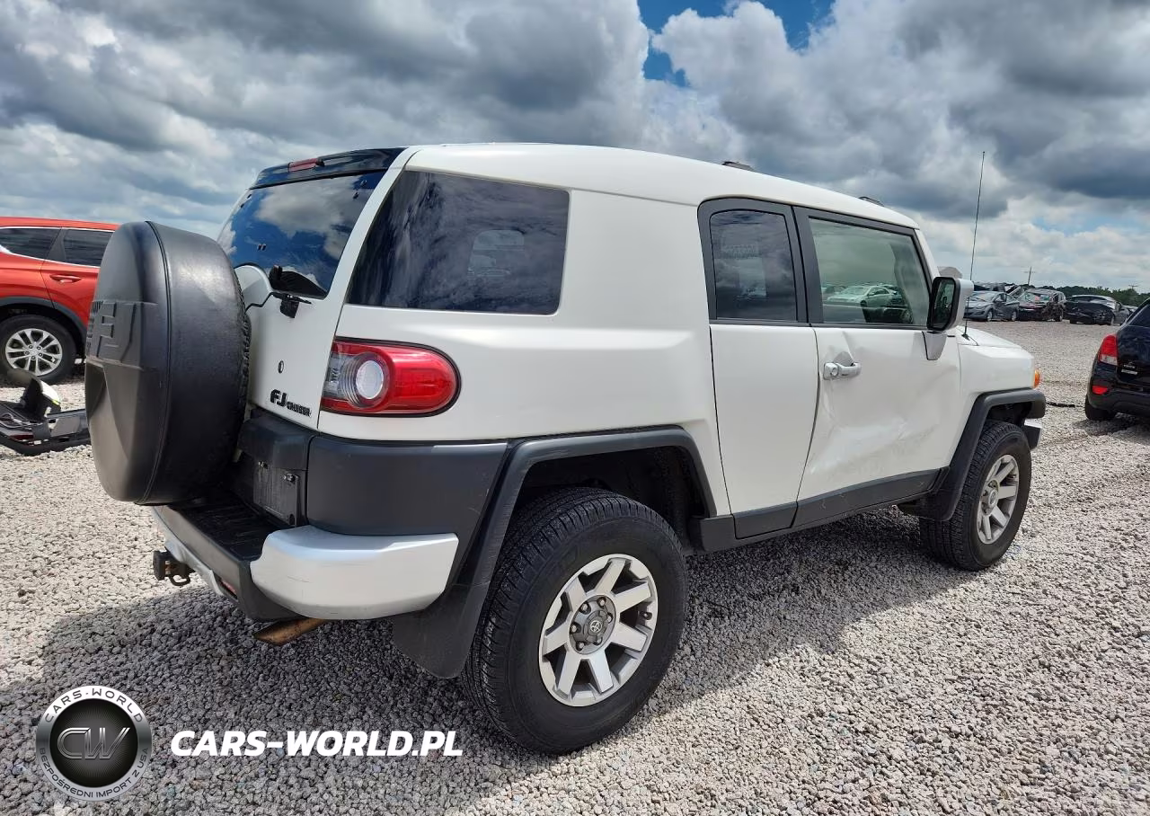 2014 Toyota Fj Cruiser Base VIN:JTEBU4BF6EK189167 - 3
