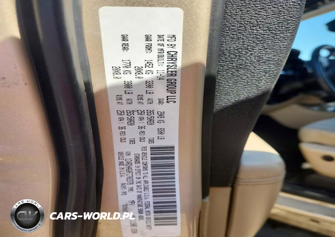 2015 Dodge Durango Sxt VIN:1C4RDHAG0FC702378 - 13