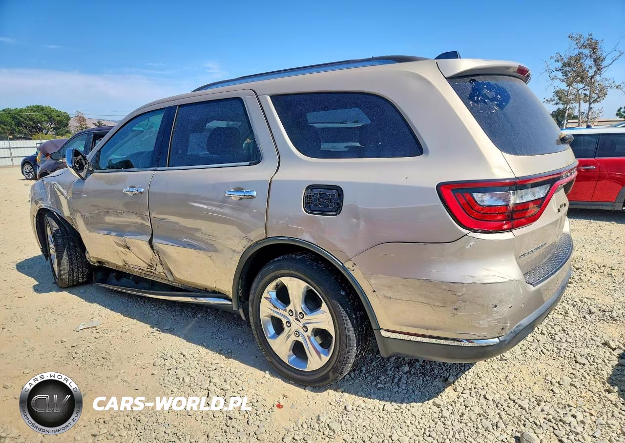 2015 Dodge Durango Sxt VIN:1C4RDHAG0FC702378 - 2