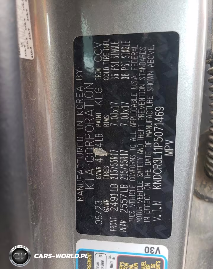 2023 Kia Niro Wind VIN:KNDCR3L11P5071469 - 13