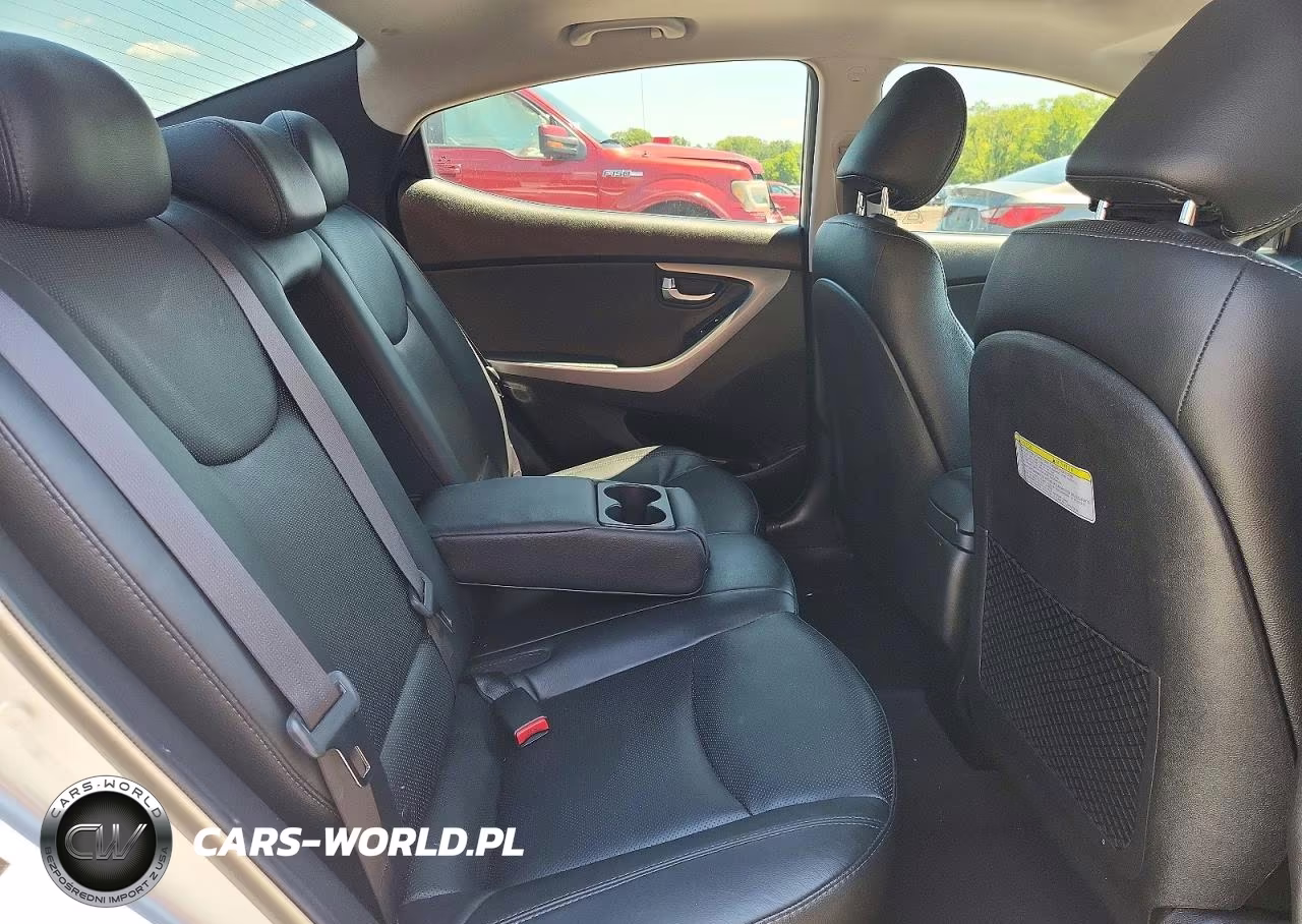 2014 Hyundai Elantra Limited VIN:5NPDH4AE0EH459535 - 10