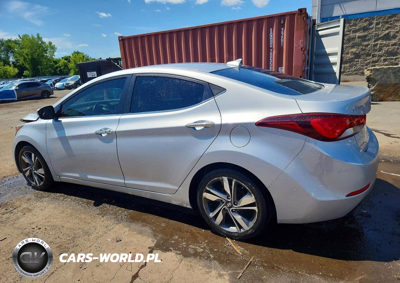 2014 Hyundai Elantra Limited VIN:5NPDH4AE0EH459535 - 2