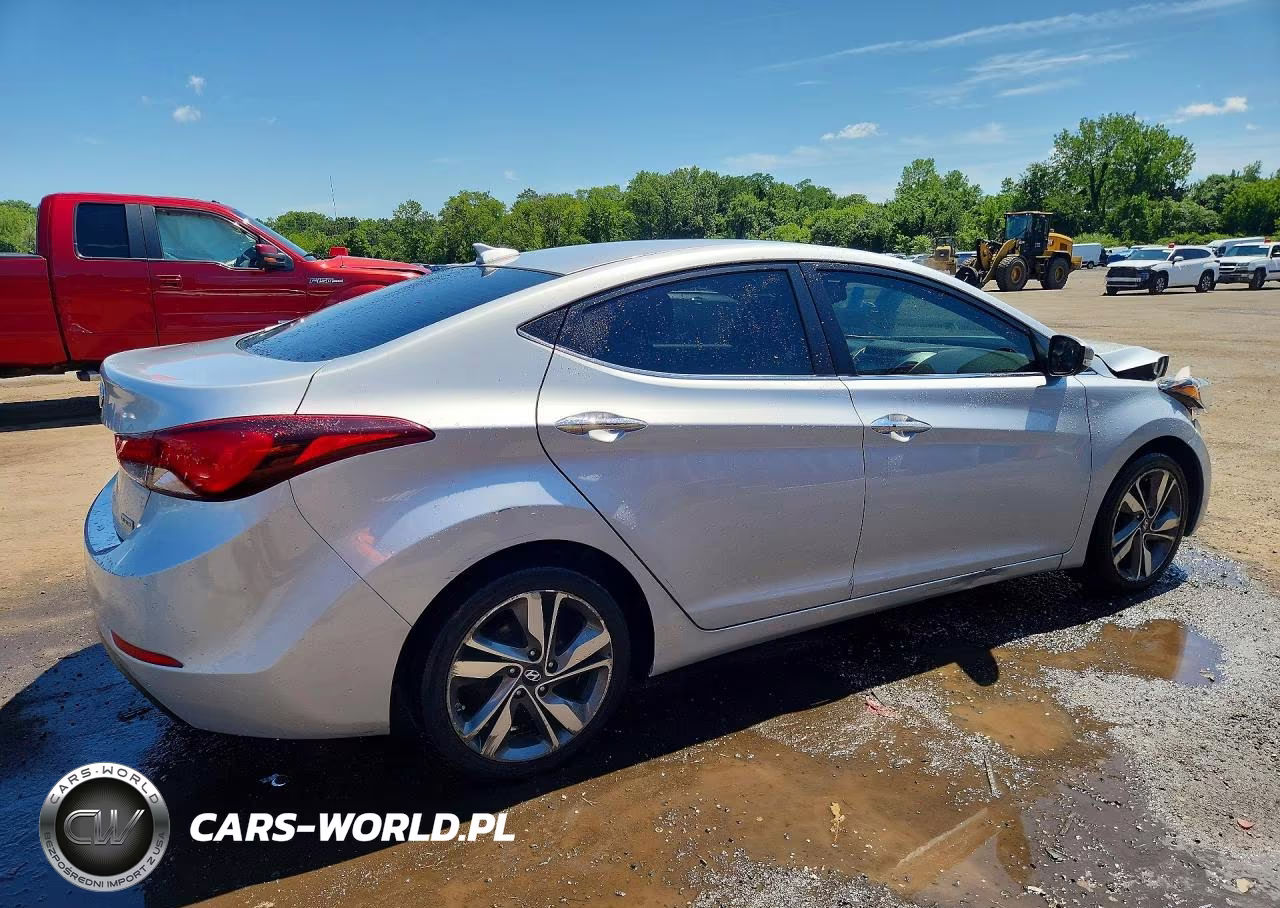 2014 Hyundai Elantra Limited VIN:5NPDH4AE0EH459535 - 3