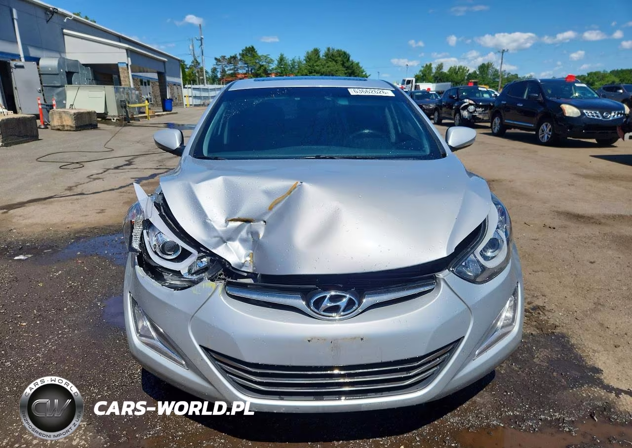 2014 Hyundai Elantra Limited VIN:5NPDH4AE0EH459535 - 5