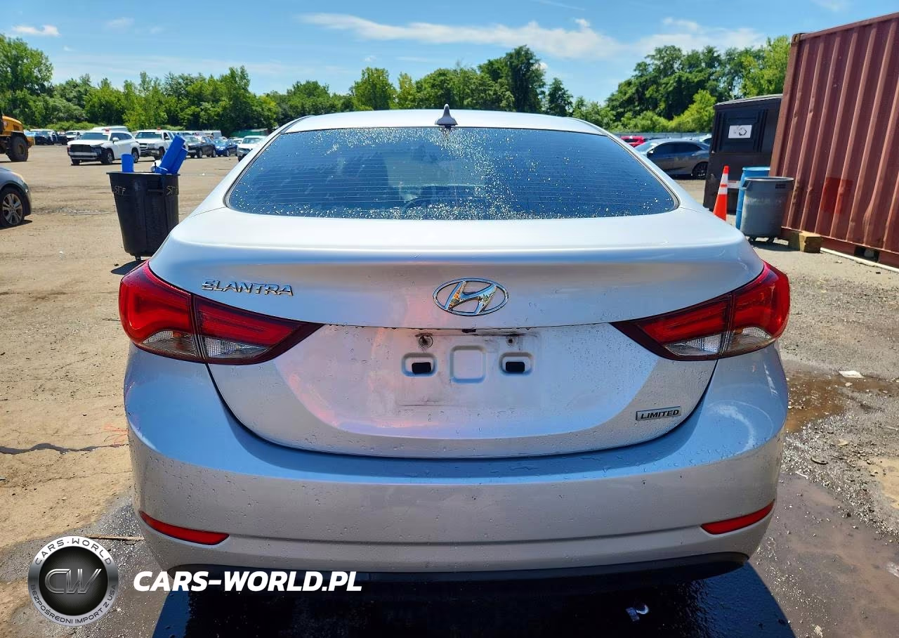 2014 Hyundai Elantra Limited VIN:5NPDH4AE0EH459535 - 6
