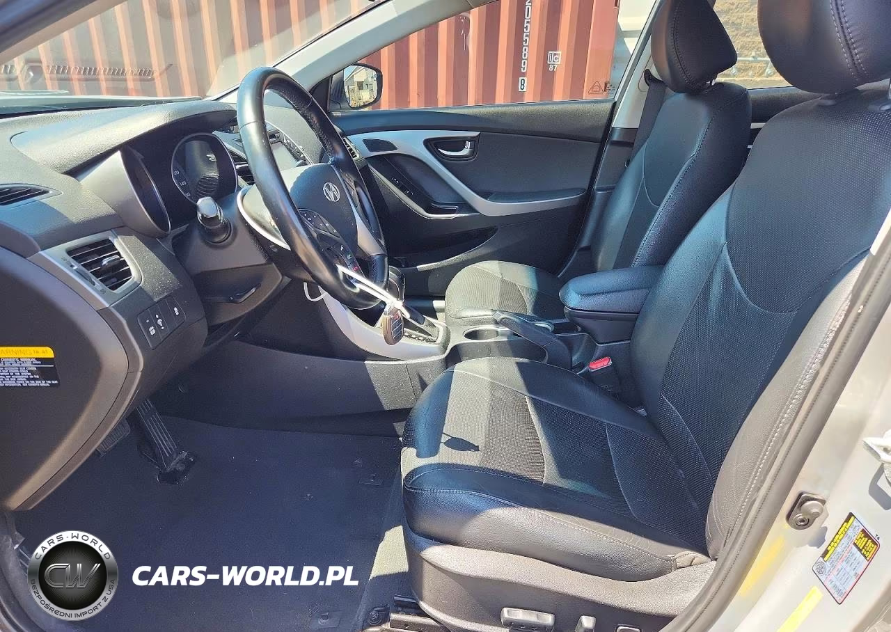 2014 Hyundai Elantra Limited VIN:5NPDH4AE0EH459535 - 7
