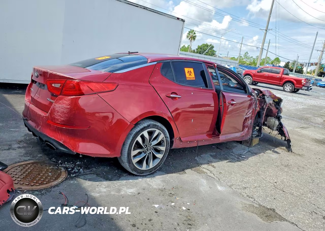 2015 Kia Optima Sx VIN:5XXGR4A64FG365741 - 3