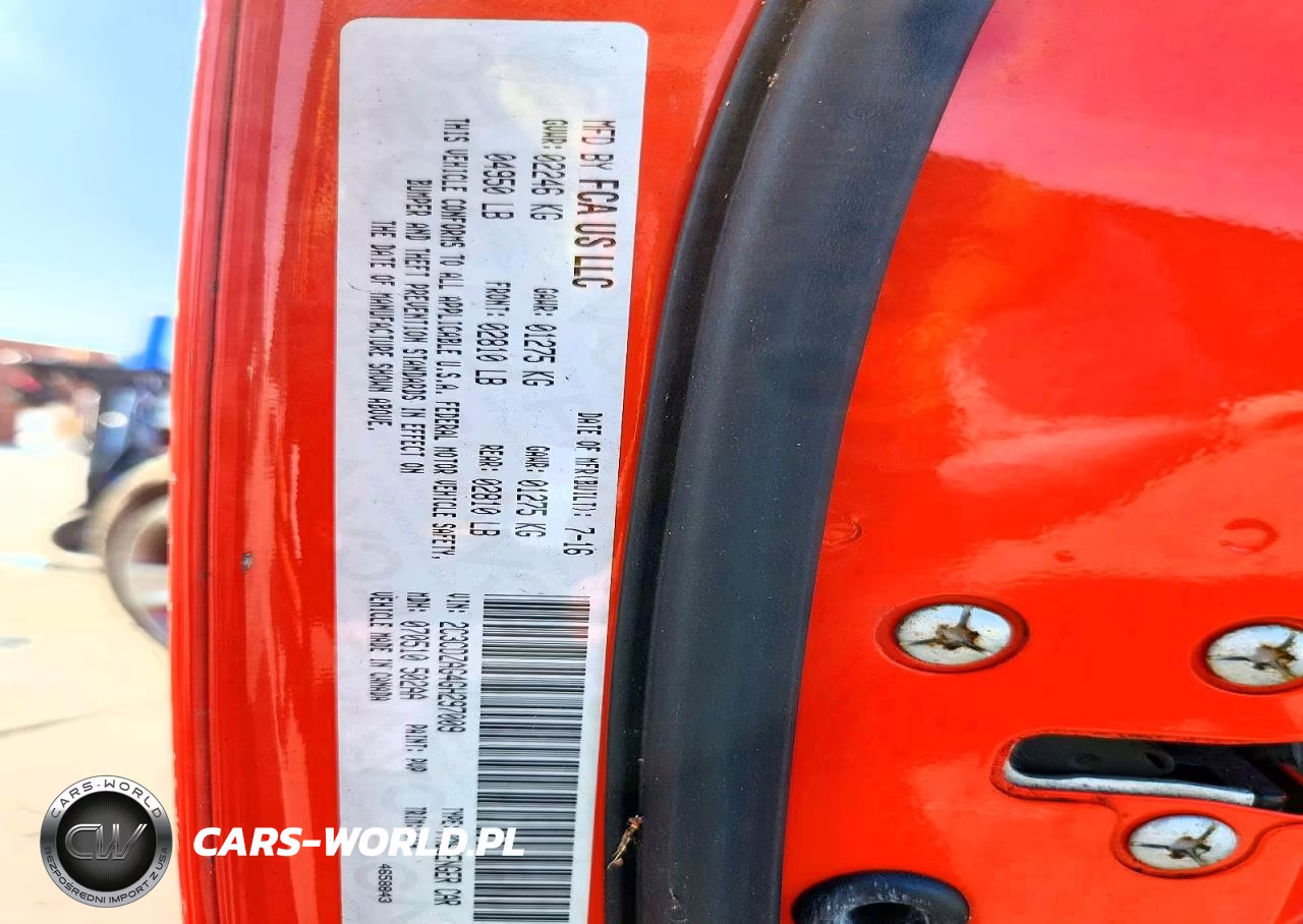 2016 Dodge Challenger Sxt VIN:2C3CDZAG4GH297009 - 12