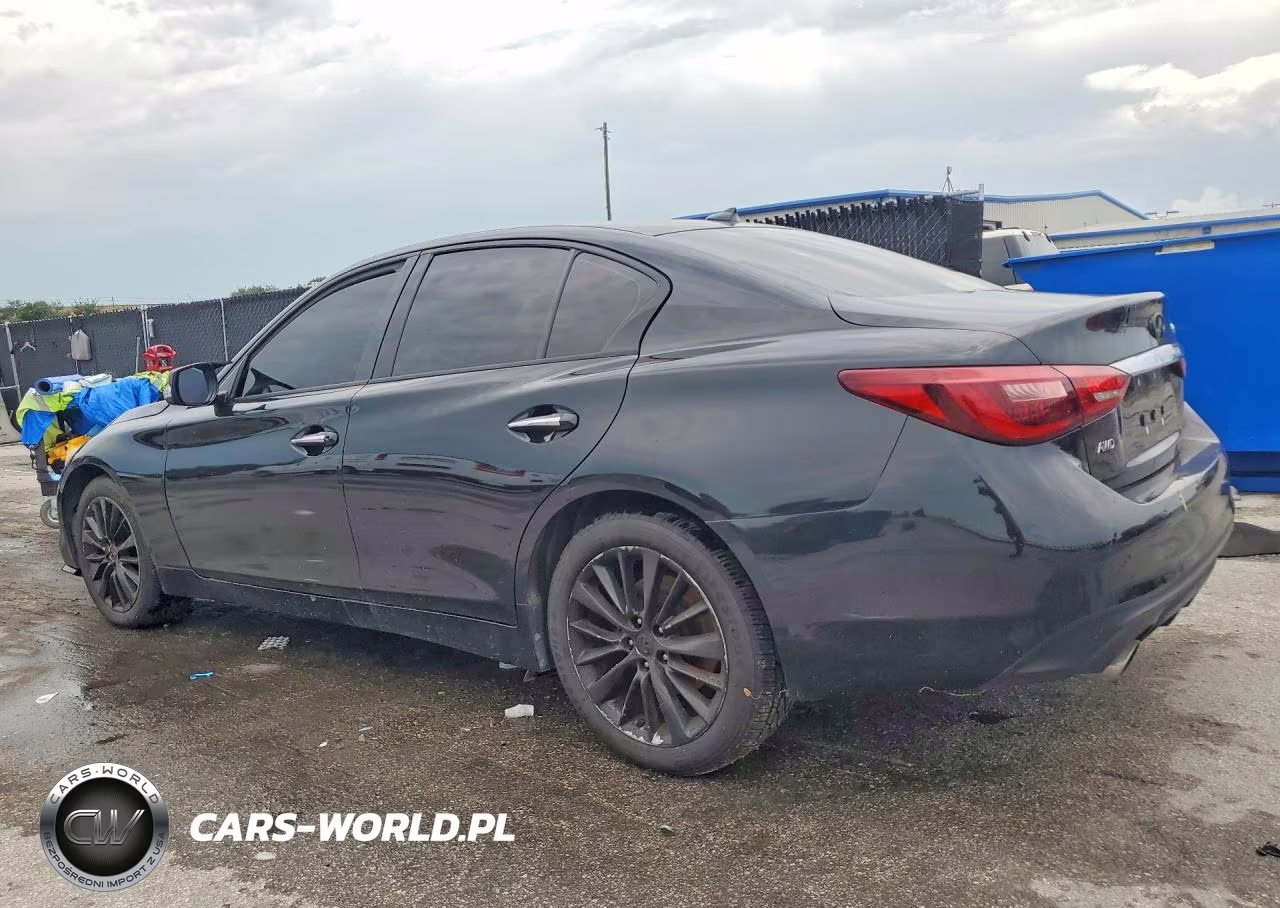 2018 Infiniti Q50 3.0T Luxe VIN:JN1EV7AR5JM440354 - 2