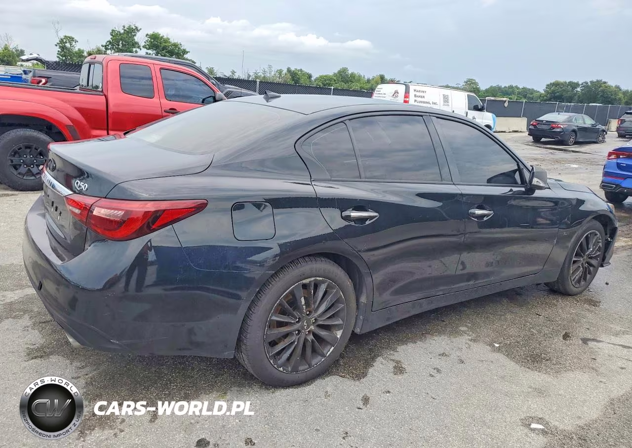 2018 Infiniti Q50 3.0T Luxe VIN:JN1EV7AR5JM440354 - 3