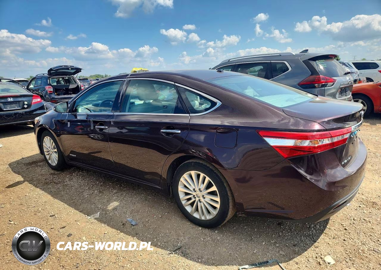 2015 Toyota Avalon Hybrid Xle Touring VIN:4T1BD1EB9FU042225 - 2