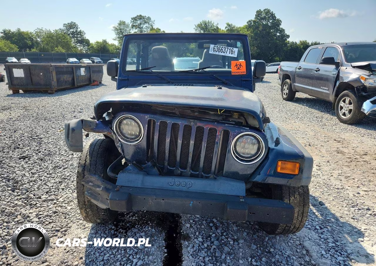 2003 Jeep Wrangler - Tj Se VIN:1J4FA29113P334977 - 5