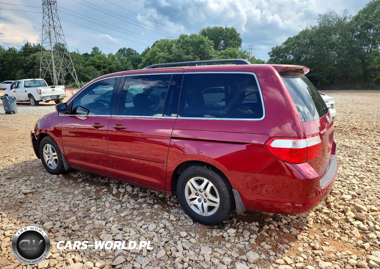 2006 Honda Odyssey Exl VIN:5FNRL38626B432592 - 2