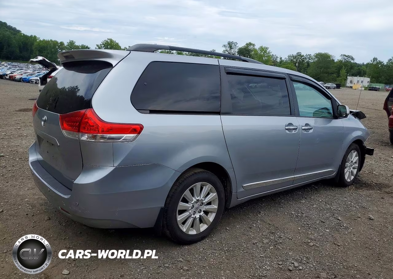 2014 Toyota Sienna Xle 7-Passenger VIN:5TDDK3DCXES076203 - 3