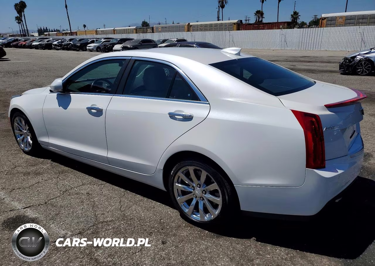 2017 Cadillac Ats Luxury VIN:1G6AB5SXXH0173139 - 2