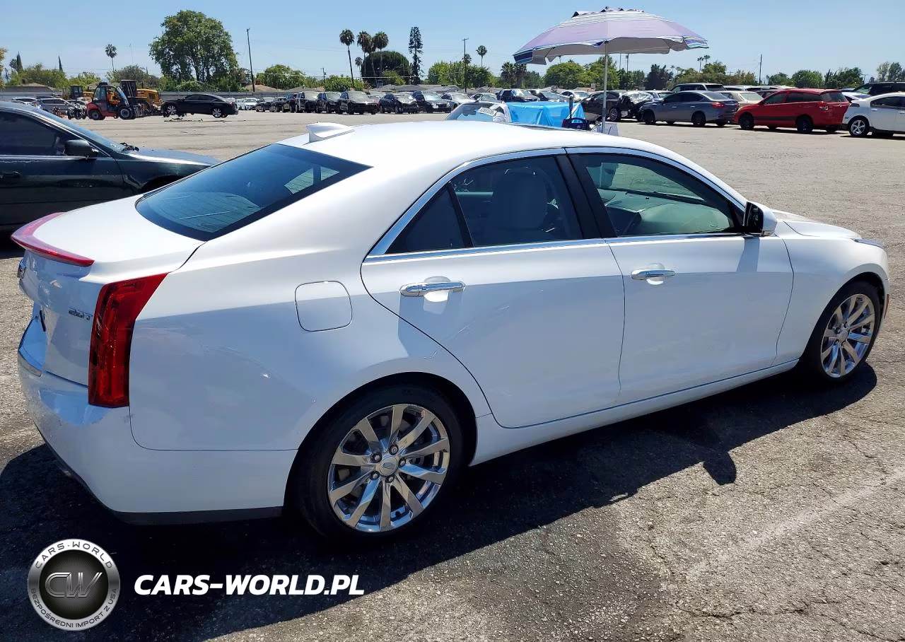 2017 Cadillac Ats Luxury VIN:1G6AB5SXXH0173139 - 3