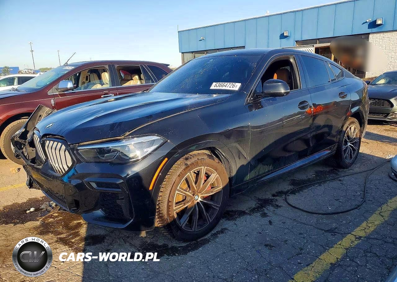 2023 BMW X6 xDrive40I VIN:5UXCY6C0XP9P65967 - 1