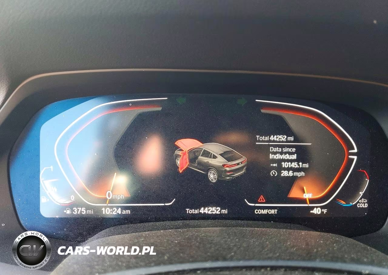 2023 BMW X6 xDrive40I VIN:5UXCY6C0XP9P65967 - 9
